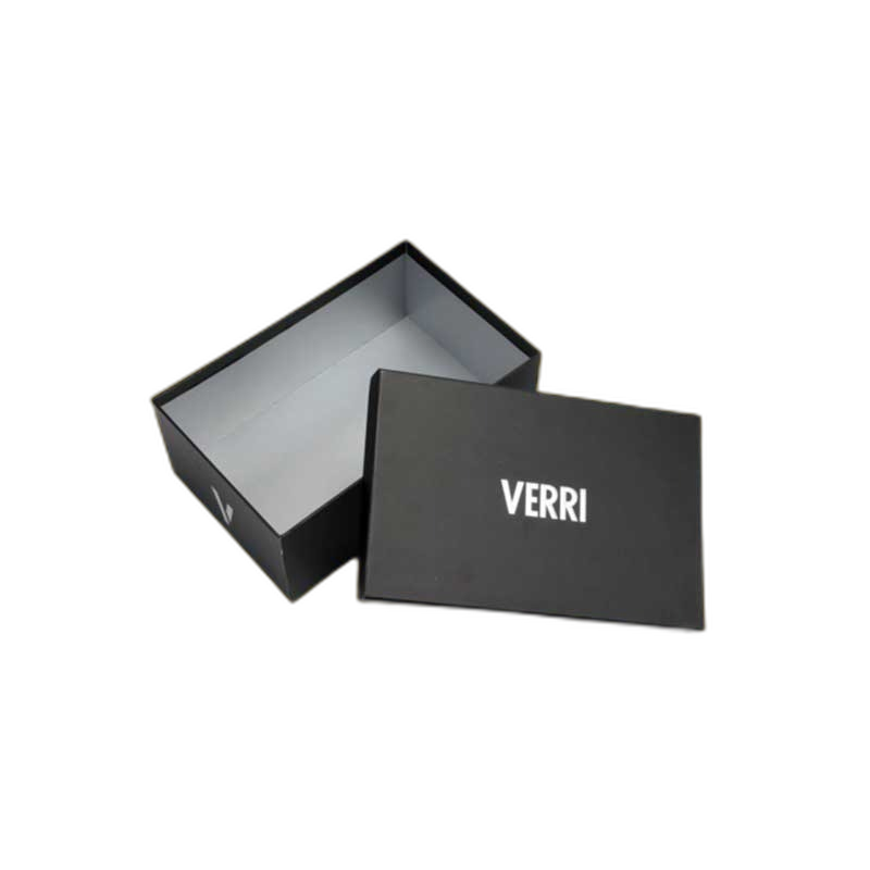 Black cardboard box