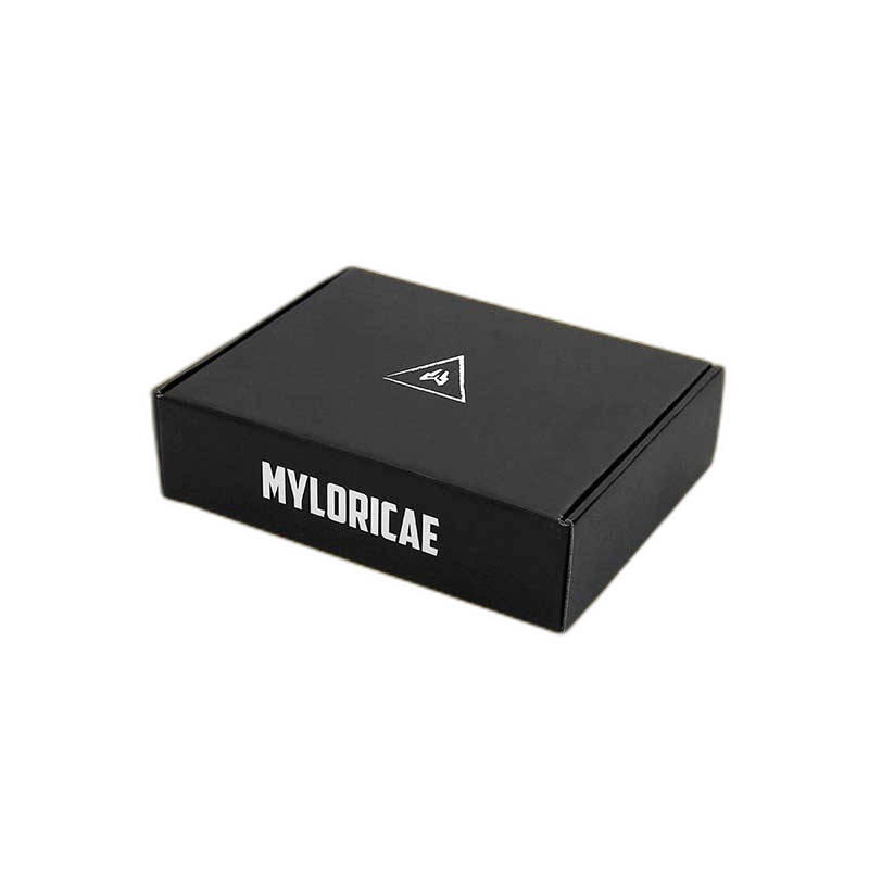Black cardboard box