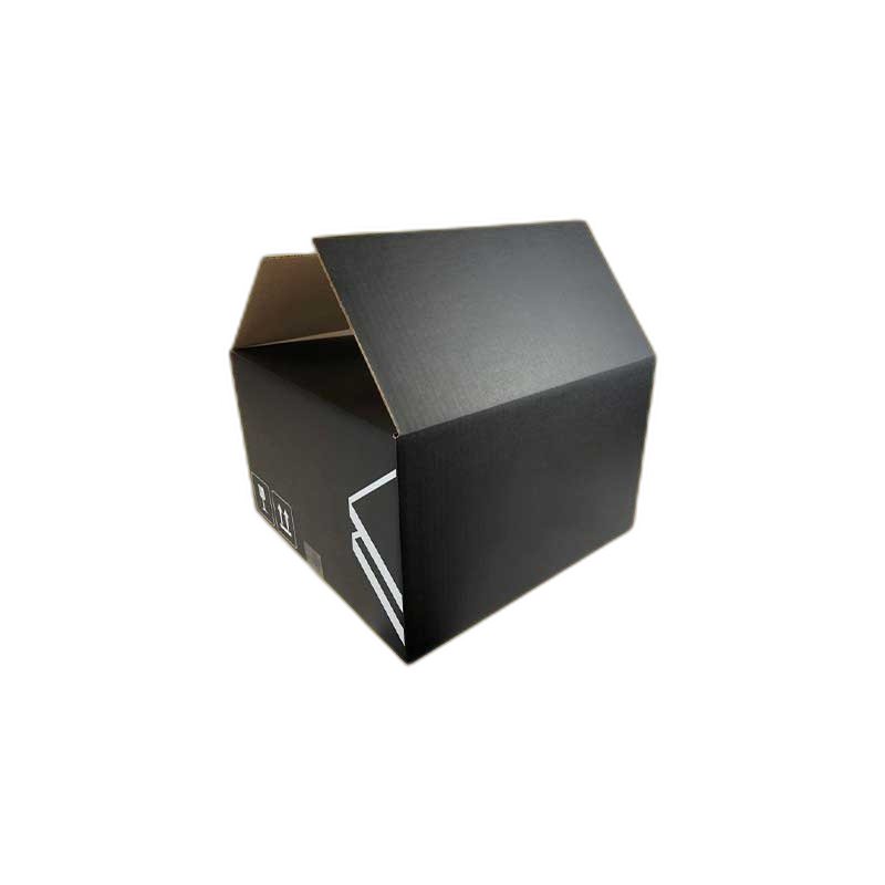 Black cardboard box