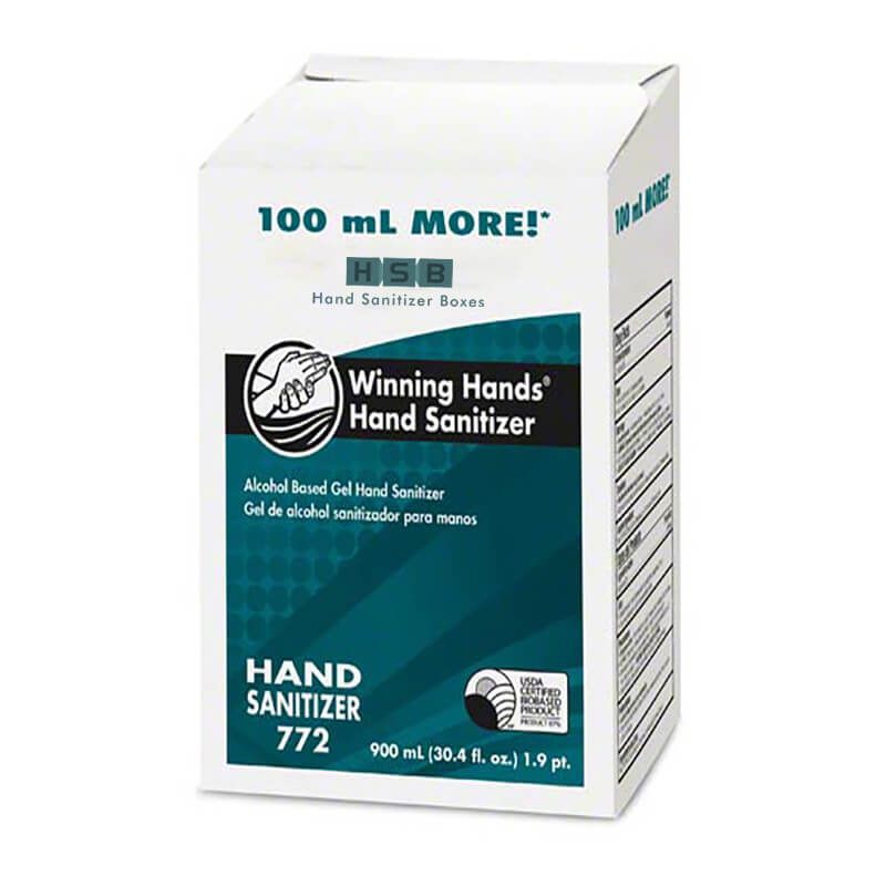 Cardboard Hand Sanitizer Box