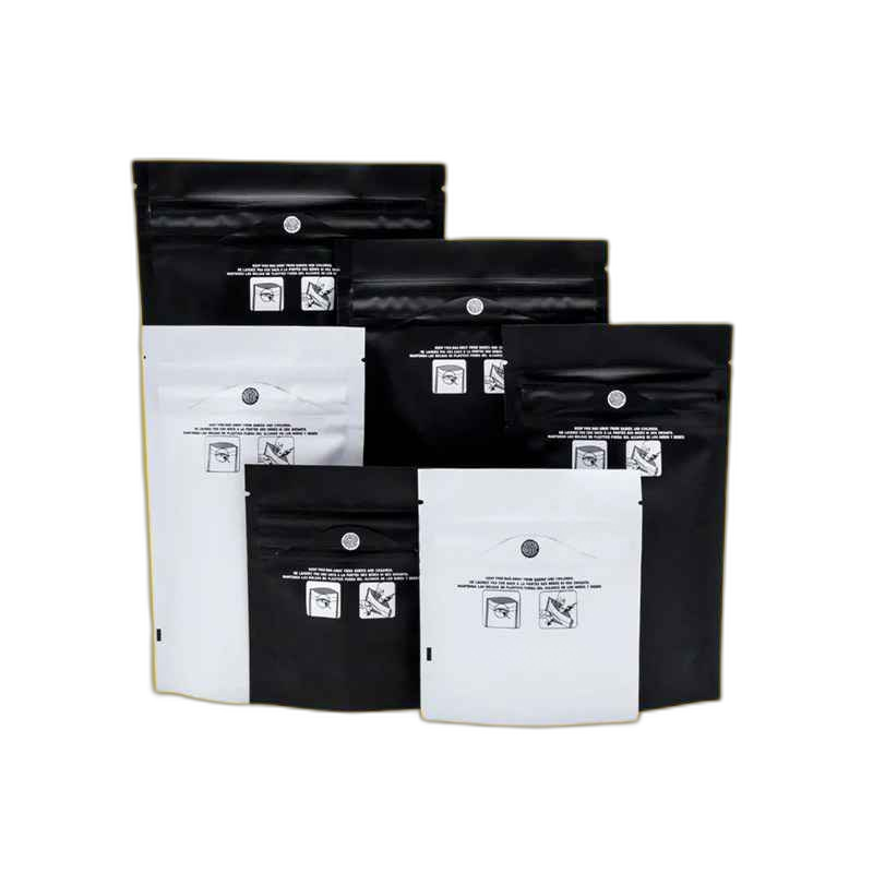 Child Resistant Smell Proof Mylar Zipper Bags