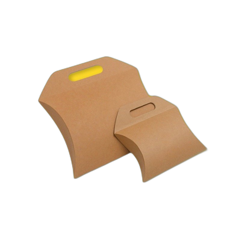Custom Brown Kraft Pillow Boxes