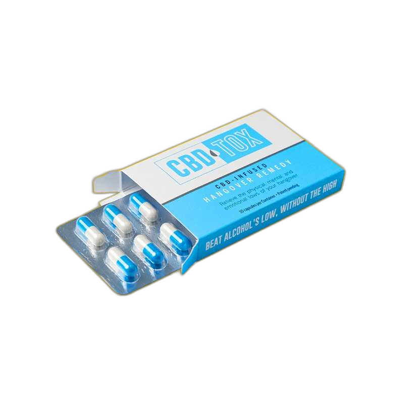 Custom CBD Pills Boxes