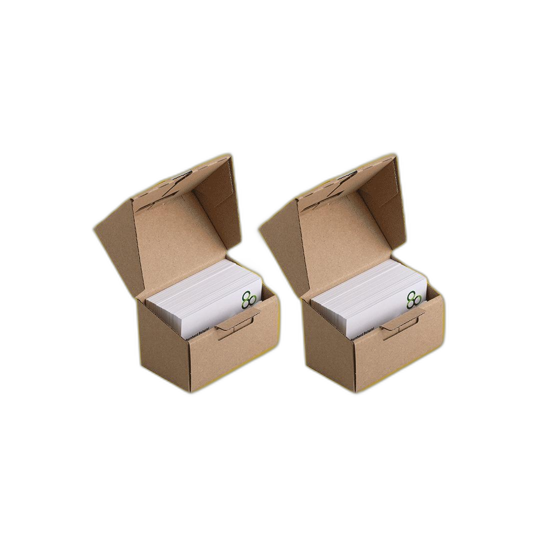 Custom Cardboard Business Card Boxes