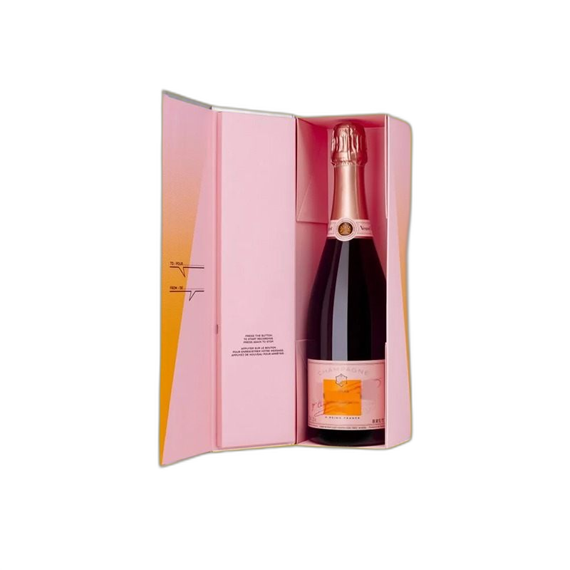 Custom Champagne Rigid Boxes with Inserts