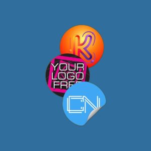 Custom Circle Stickers With Your Own Logo |  Custom Circle Stickers Free Shipping | Custom Circle Stickers Low MOQ | Custom Circle Stickers Low Minimum