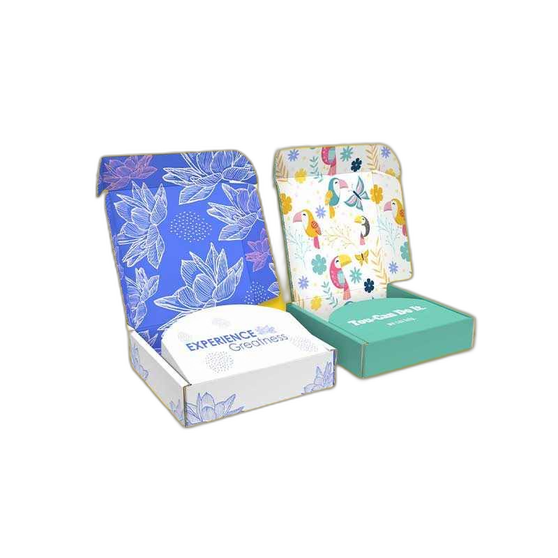Custom Design Colorful Shipping Boxes