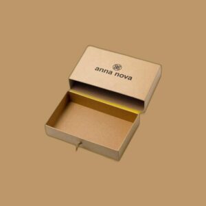 Custom Ecofriendly Kraft Drawer Boxes