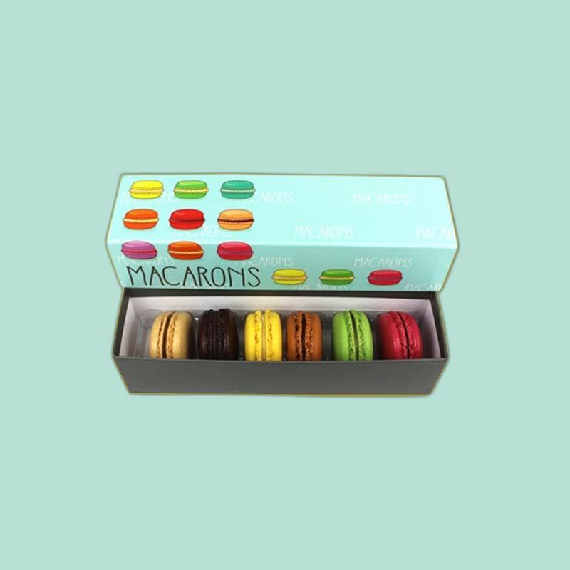 Kraft Macaron Box