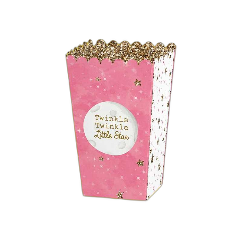 Custom Gold Foil Printed Popcorn Boxes