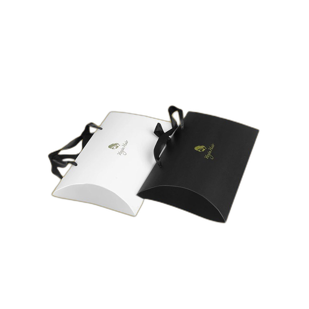 Custom Hair Extension Boxes With Gold Foiling