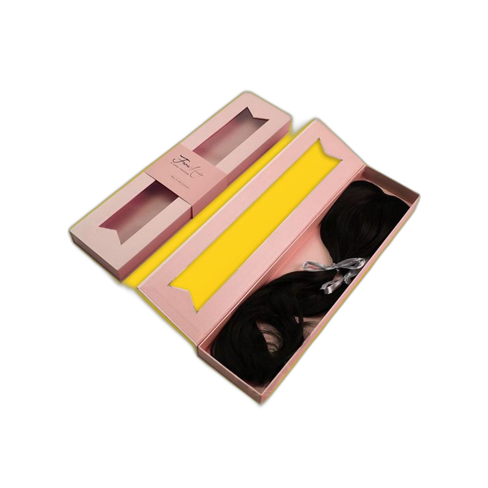 Custom Hair Extension Boxes With Window