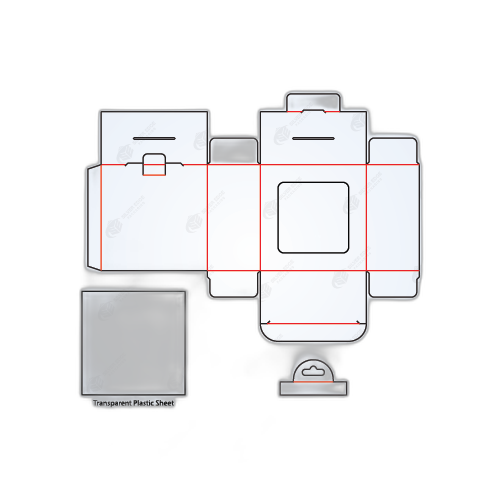 Custom Hanging Box With Window Template