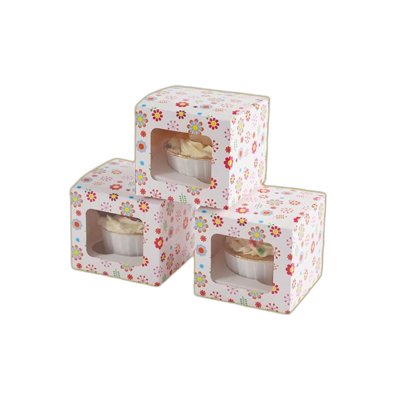 Custom Individual Cupcake Boxes