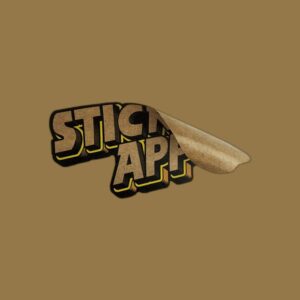 Custom Kraft Stickers