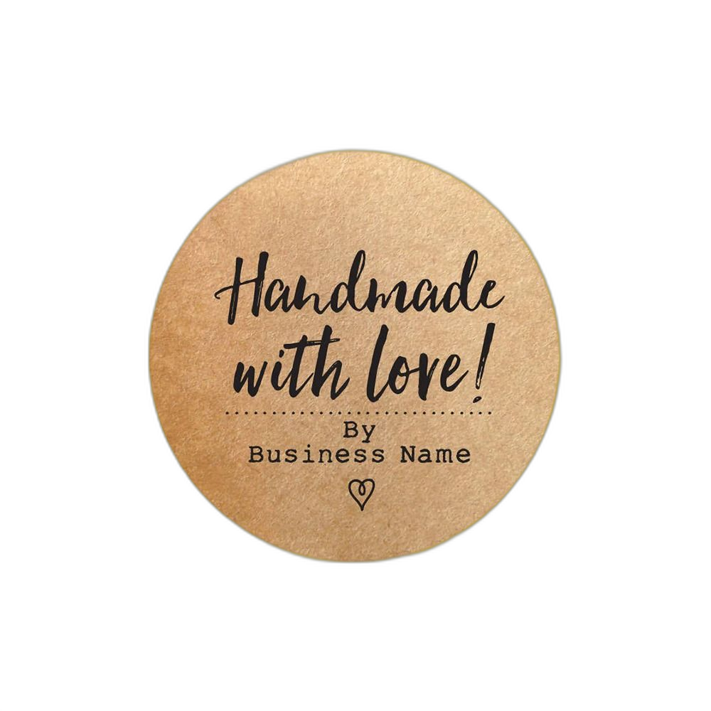 Custom Kraft Stickers