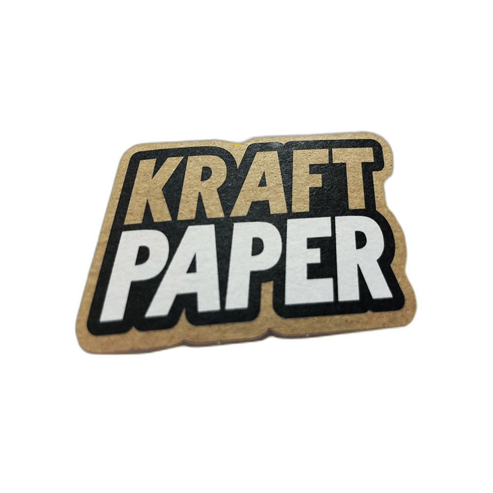 Custom Kraft Stickers