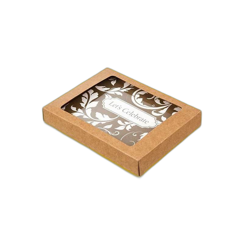 Custom Kraft Window Boxes