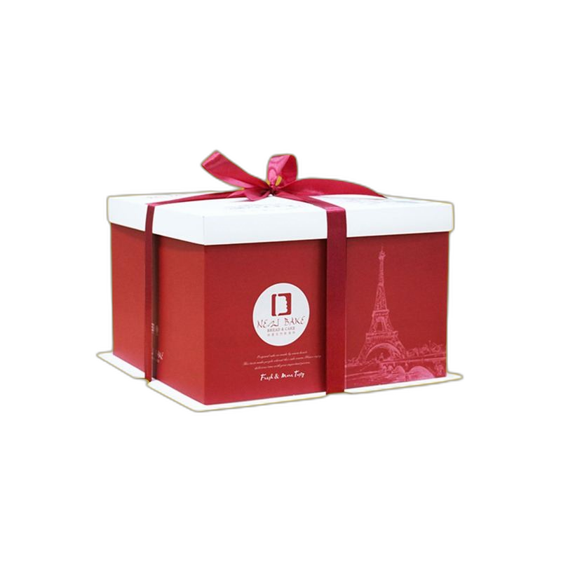 Custom Lid And Tray Cake Box