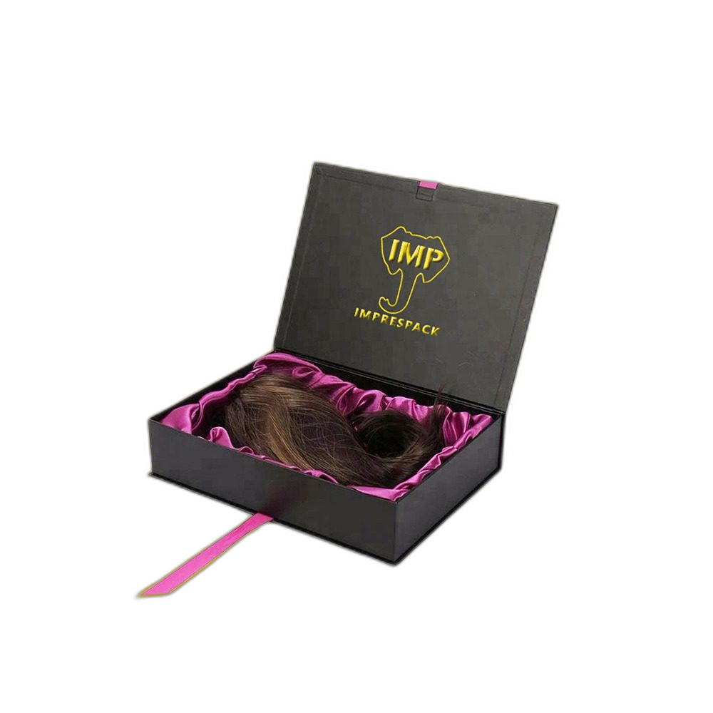 Custom Magnetic Closure Hair Extension Boxes
