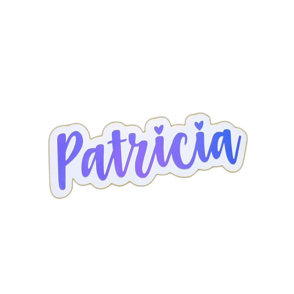 Custom Made Name Stickers