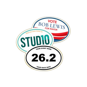 Custom Oval Stickers