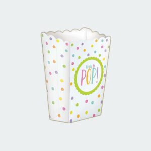 Custom Popcorn Multicolor Boxes