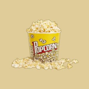 Custom Printed Matte Finish Popcorn Boxes