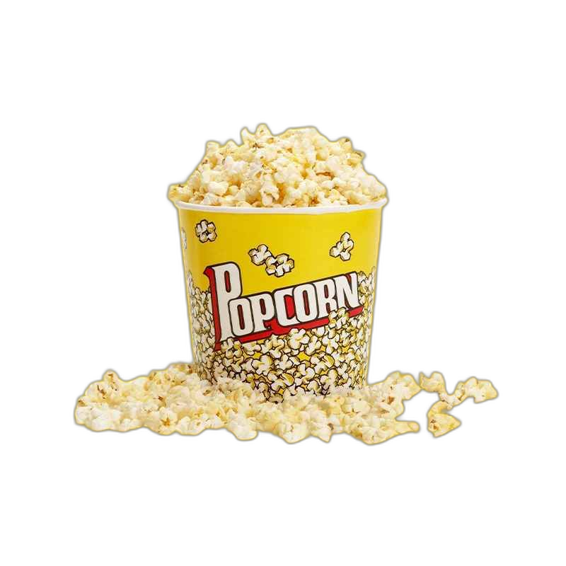 Custom Printed Matte Finish Popcorn Boxes