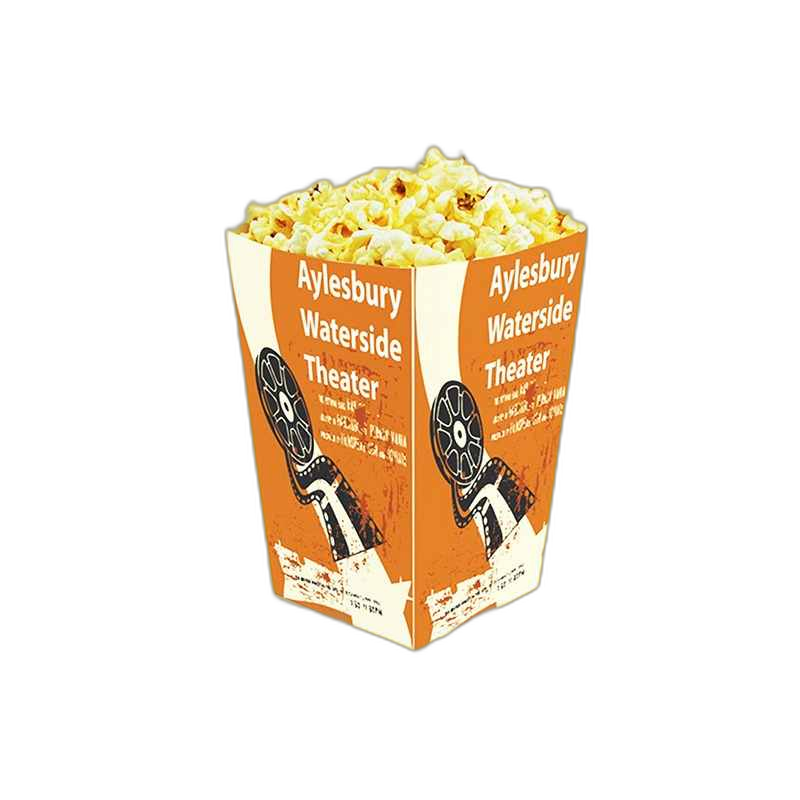 Custom Printed Matte Finish Popcorn Boxes