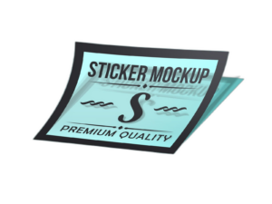 Custom Rectangular Transparent Sticker
