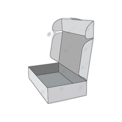 Custom Roll End Tuck Front Box Template