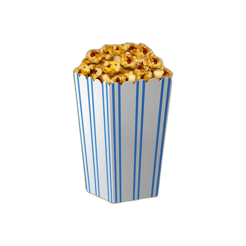 Custom Shaped Inside Outside Printed Popcorn Boxes