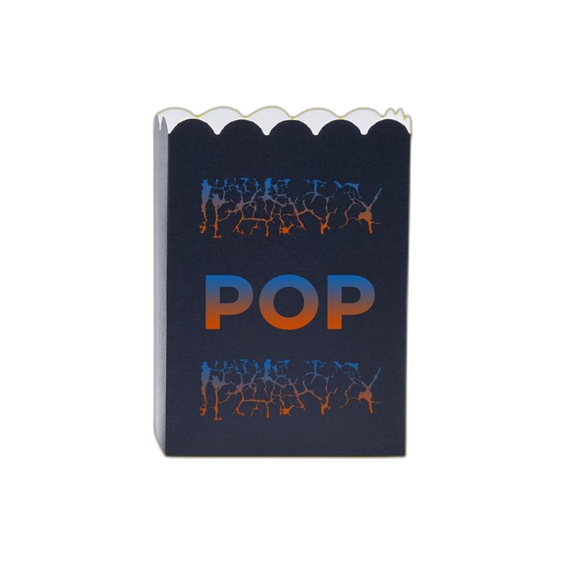 Custom Shaped Inside Outside Printed Popcorn Boxes