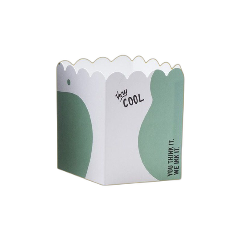 Custom Shaped Inside Outside Printed Popcorn Boxes