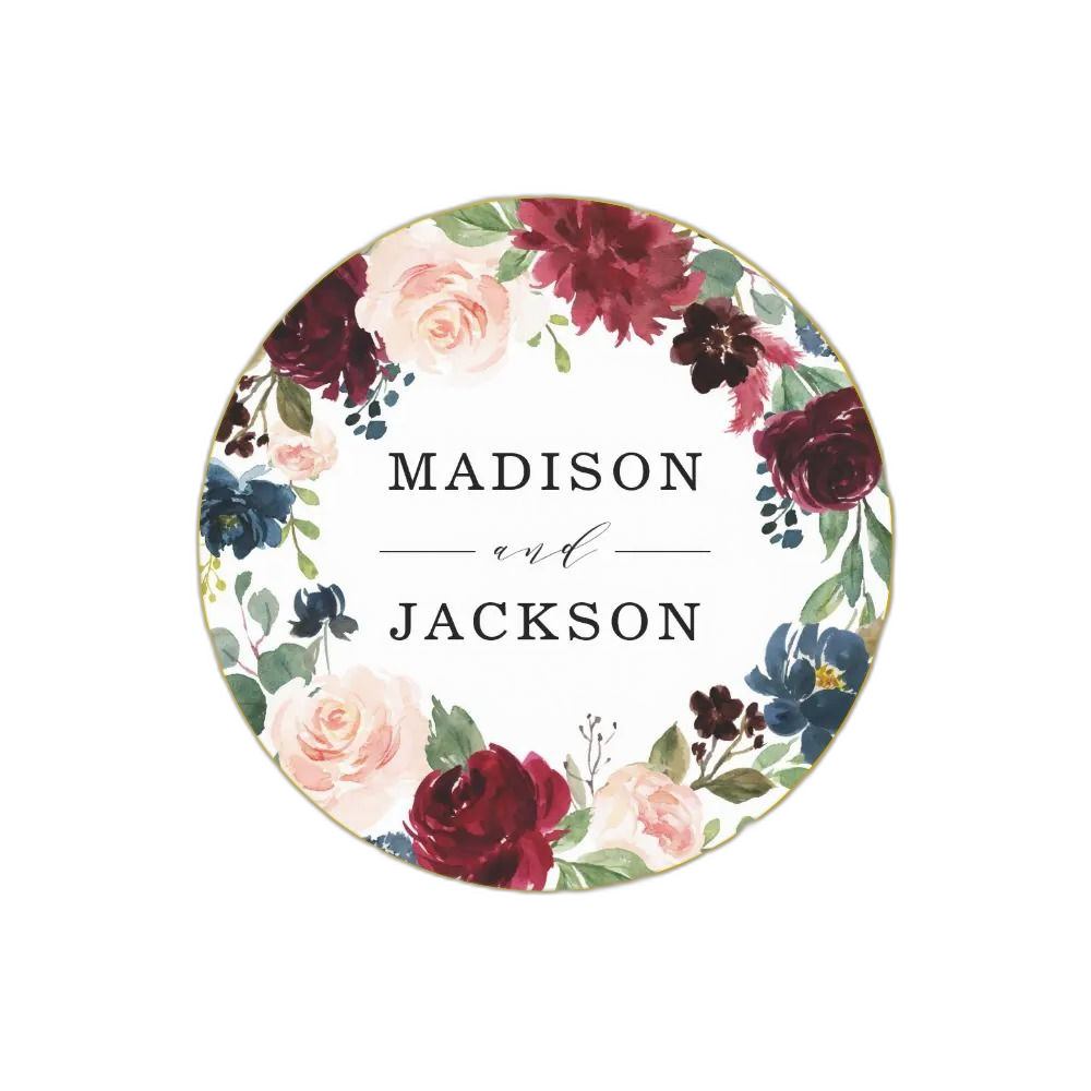 Custom Wedding Stickers