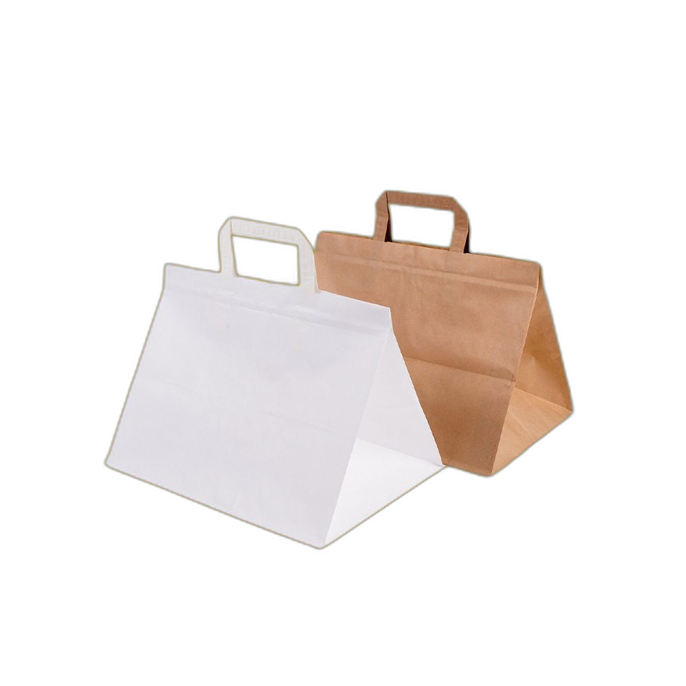 Custom White Kraft Bags