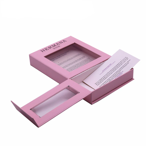 Hair Extension Box with Window