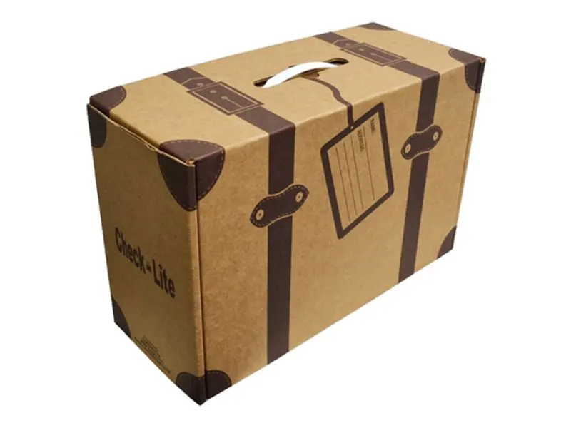 Suitcase Box With Handle