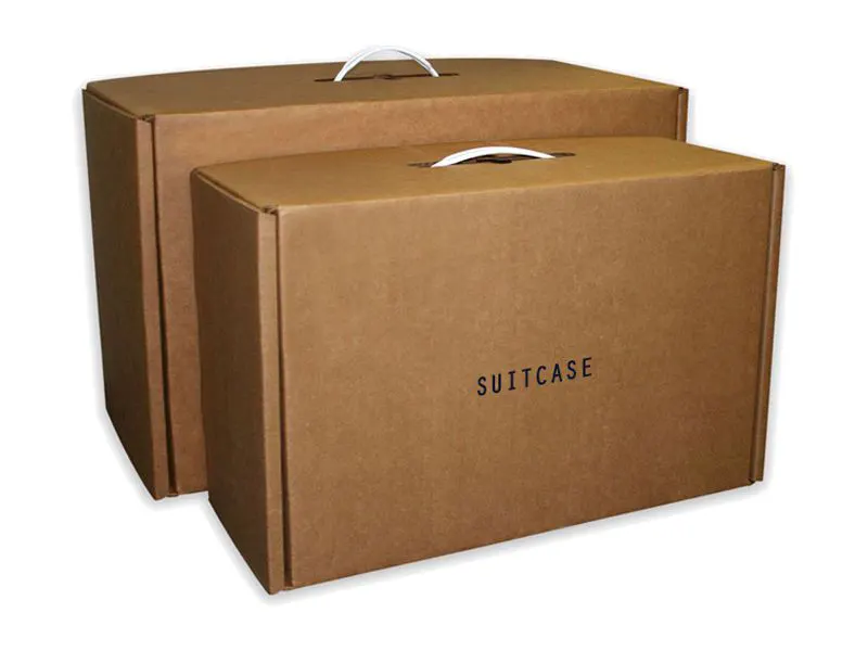 Suitcase Box With Handle