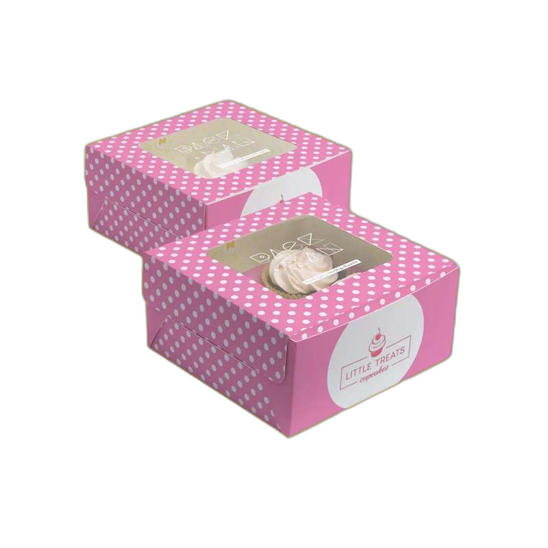 Pink Bakery Boxes