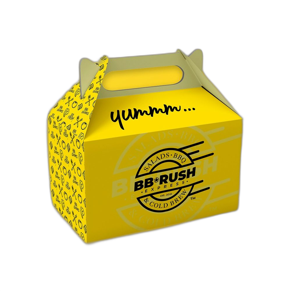 Yellow Gable Boxes