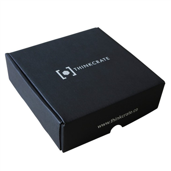 Black Corrugated Box