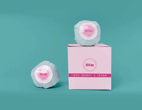 Bath Bomb Box With Handle