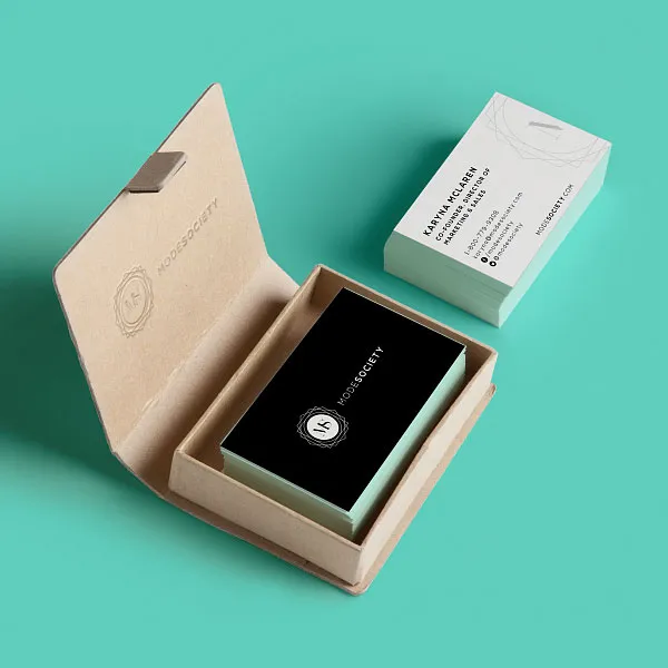Rigid Business Card Box